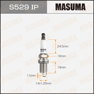 Bougie d'allumage de voiture MASUMA S529IP Sk20r11 IFR6A11 Iridium et pièces de moteur en platine 90919-01211 pour CHEVROLET <span class=keywords><strong>EPICA</strong></span> & CHERY TIGGO 4 - Product Image 3