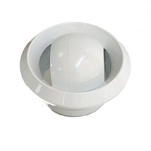 Amortisseur de diffuseur de cellules ABS de prix usine pour les évents de buse de Jet réglables de Ventilation de plafond pour les systèmes d'air de CVC - Product Image 3