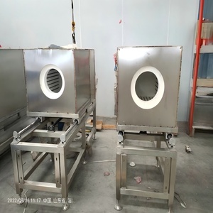 Dayanıklı Yüksek Sıcaklık Paslanmaz Çelik Endüstriyel Mufla Fırını Eldiven Kutusu Isıl İşlemi Yeqi Marka Siemens PLC Dokunmatik - Product Image 6
