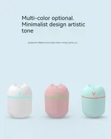 250ML Mini humidificateur d'air USB Mute Diffuseur d'huiles essentielles Portable Grand Spray Car Mist Maker avec LED Night Lamp Diffuser
