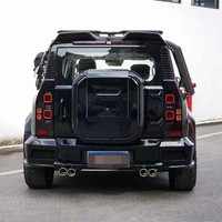 Kit de conversion complet pour lifting de carrosserie Jetour T2, mise à niveau vers un kit carrosserie de style Defender, pare-chocs, calandre, pièces complètes