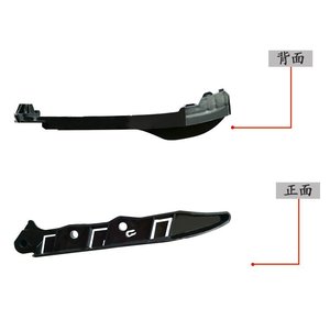 คานเสริมกันชนสำหรับรถบีเอ็มดับเบิลยู ซีรีส์ 5 รุ่น E60 ปี 03-10 ซ้าย ขวา วัสดุ ABS อะไหล่ทดแทนใหม่ หมายเลขอะไหล่ 51117178077 51117178078 - Product Image 2