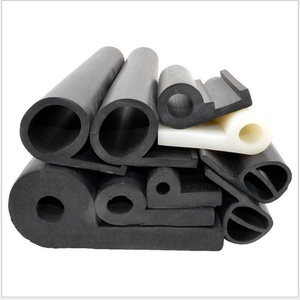 Tiras de Sellado de <span class=keywords><strong>Goma</strong></span> Espumada Densa Coextruida Personalizadas OEM ODM, en Forma de P, EPDM, NR, CR, BR, NBR, FKM, FPM, Varios Tamaños, Corte Industrial - Product Image 4