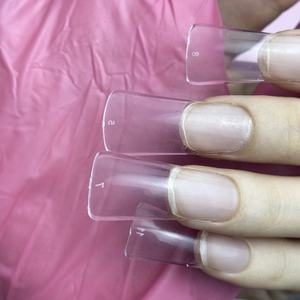 <span class=keywords><strong>Pieds</strong></span> de canard clairs Flare Acrylique <span class=keywords><strong>Ongles</strong></span> Conseils Large Ventilateur Flare Demi-Couverture Extension <span class=keywords><strong>Faux</strong></span> <span class=keywords><strong>Ongles</strong></span> Capsule Demi-Couverture Pointe De Canard <span class=keywords><strong>Ongles</strong></span> - Product Image 4