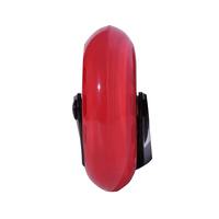 Roulettes pivotantes silencieuses, durables, écologiques, transparentes, en polyuréthane et acier, réglables, 3 pouces/75 mm, vertes, pour chaise de bureau, 40 kg