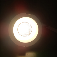 Spot encastré LED moderne IP44 3 CCT avec interrupteur DIP réglable et intensité variable, en aluminium et plastique, 220 V 7 W/12 W pour l'éclairage domestique et de bureau