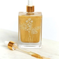Huile de surbrillance pour le corps Huile de surligneur liquide pour le visage Huile de maquillage pour le corps