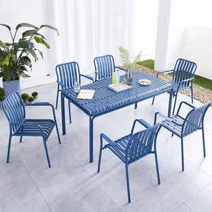<span class=keywords><strong>Sillas</strong></span> de jardín para ocio, juego de <span class=keywords><strong>mesa</strong></span> <span class=keywords><strong>y</strong></span> <span class=keywords><strong>sillas</strong></span> de metal para exteriores, restaurante, jardín, <span class=keywords><strong>mesa</strong></span> de comedor <span class=keywords><strong>y</strong></span> <span class=keywords><strong>sillas</strong></span>, novedad - Product Image 6