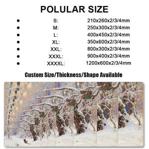 Gaming Mouse Pads Edge Stitching XXL Mouse Mat Custom Picture Table Pad Waterproof Rubber Desktop Gaming Keyboard <strong>Mousepad</strong> - Product Image 4