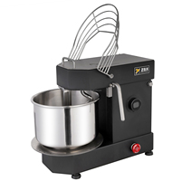 ZBX HM-5TD 5L 10L Tafelmodel Kneedmachine Petrin Amasadora Bloemmenger EU Machine Verwijderbare Kom Spirale Mixer voor Bakkerijapparatuur