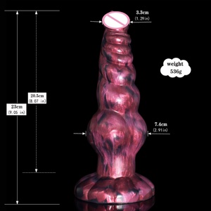 NNSX Animal Dog Fantasy Big Knot <b>Dildo</b> With Sucker Silicone Material Realistic Giant Anal Plug Sex Toys for Women Adult Products - Product Image 6
