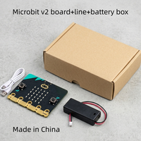 Placa de Desarrollo Microbit V2, Kit Educativo STEM, Set de Aprendizaje de Programación en Python para Niños, Hecho en China