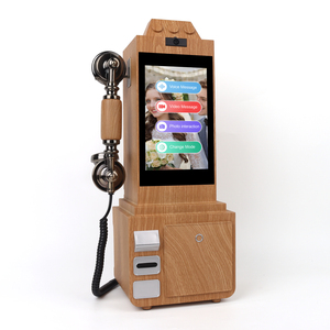 Cabina Telefonica per Libro degli Ospiti con Video da 64GB, Schermo Touch da 8'', Libro degli Ospiti Audio, Telefono d'Epoca per Matrimoni - Product Image 2