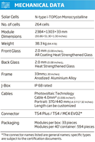 Panneaux solaires photovoltaïques monocristallins bifaciaux de type N Topcon Trina Vertex Ultra G3 à haute efficacité, 750W 760W