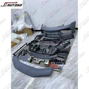 Kit carrosserie pour Porsche 718 982 2016-2024 – Amélioration vers <span class=keywords><strong>GT4</strong></span> <span class=keywords><strong>RS</strong></span> : Lame de pare-chocs avant, calandre, diffuseur arrière, tuyau, aileron, aile en fibre de carbone sèche - Product Image 3