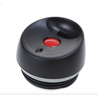 Mug de voiture pratique avec couvercle à bouton-poussoir, tasse à café isotherme en acier inoxydable à double paroi, gobelet cadeau d'affaires pour les voyages