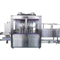 Machine de remplissage et d'embouteillage entièrement automatique électrique PLC pour boissons, produits chimiques et huiles liquides