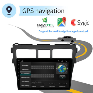 เครื่องเล่นดีวีดีติดรถยนต์ระบบแอนดรอยด์ Jiawell พร้อมระบบนำทาง GPS, วิทยุ FM, เครื่องเล่นเพลง, วิดีโอ, รองรับ Carplay, Wifi, Bluetooth, หน้าจอ IPS สำหรับรถยนต์โตโยต้า วีออส ยาริส ปี 2007-2013 - Product Image 3