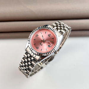 Reloj de Mujer Retro Elegante con Bisel Acanalado, Esfera Redonda, Aspecto de Lujo, Reloj de Cuarzo - Product Image 4