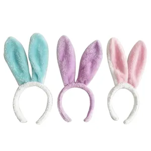 Plush Bunny Big Ear Party Supplies Cosplay Easter Decorations Ornaments Craft Gifts