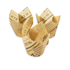 Molde de taza de pastel de tulipán de papel, diseño ODM, precio al por mayor, tazas de hornear de tulipán - Product Image 1