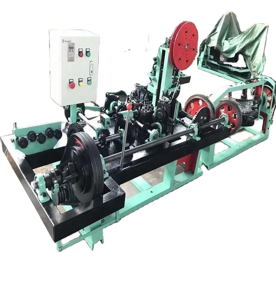 Iron Wire Single Double Strands barbed wire machines Factory
