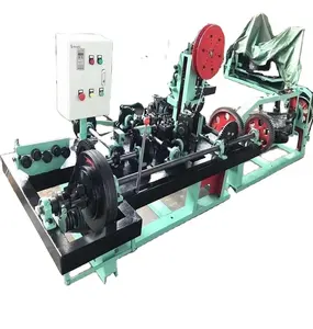 Steel Wire Single twisted barbed wire machine/barbed wire netting machine