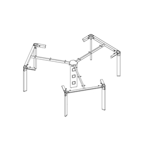 Pieds de meubles de bureau pour cadre de table en métal - Product Image 6