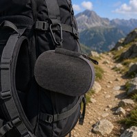 Estuche de Viaje Individual para Reloj, Negro, de EVA Premium, con Cierre de Cremallera, Resistente a Impactos, Organizador Portátil para Relojes Mecánicos y Smartwatches