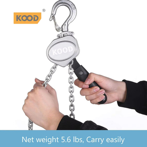 Mini Lever Hoist Tahan Lama 250kg 0.5t Baja Paduan Ratchet Rantai Tangan 2.5m 3m Angkat Bersertifikat CE Garansi 1 Tahun untuk Eceran - Product Image 2