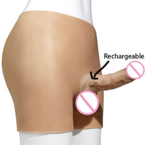 Netphi High Elastic Liquid Silikon Strap-On Harness Weiche Sexspielzeug Höschen für Erwachsene Solide Penis Paare tragen für Frauen Dildos - Product Image 1