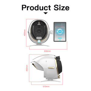 Analyseur de peau facial 3D portable, matériau ABS, garantie 1 an, machine de diagnostic modèle 0A, fabriqué en Chine - Product Image 5