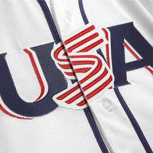 Camiseta de Béisbol de los EE. UU. para la Copa Mundial de Béisbol 2026, con los Números 99 de Aaron Judge, 27 de Tarik Skubal, 7 de Bobby Witt Jr., 24 de Bryce Harper y 29 de Raleigh - Product Image 3