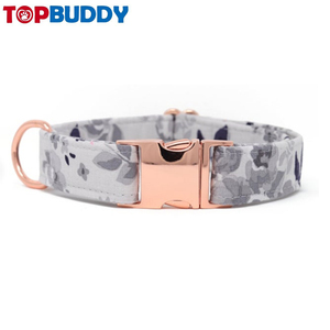 Kerah Kain Desain Kustom Anjing dengan Logo untuk Anjing Kecil Sedang dan Besar - Product Image 2