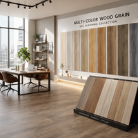 SPC-Bodenbelag 3-8mm Wasserdicht Umweltfreundlich Starrer Kern Rutschfest Grafikdesign 5+ Jahre Garantie Verschiedene Holz-Eichenoptiken