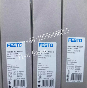 Válvula de Control Direccional de Retorno por Resorte y Sellado Suave Original Festos WS-LT VU20-T32H-M-G18 577531 - Product Image 4
