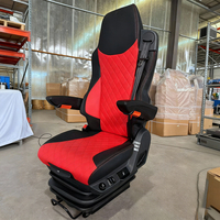 Siège de camion à suspension pneumatique réglable au prix d'usine pour Dongfeng Foton Sinotruk HOWO CAMC JAC Shacman Pièces