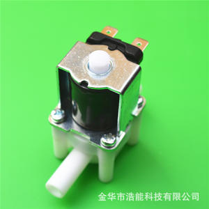 Válvula Solenoide de Tres Vías de Acción Directa, Normalmente Abierta, Sin Presión, de Conexión Rápida, para Dispensador de Agua/Purificador de Agua - Product Image 1