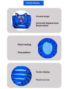 Yeni Cadılar Bayramı K-POP Demon Hunters Çocuk Kapşonlu Cadılar Bayramı Cosplay Kostümü - Product Image 2