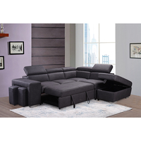 Günstige moderne modulare Sofa gefälschte LEDER PU Two Seater Chaiselongue Home Office Wohnzimmer Schnitts ofa Modernes Sofa