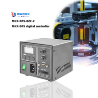 Controlador de Luz LED Industrial de 2 Canales, Atenuador de Brillo 0-255 con RS232 y Trigger, DC 24V para Visión Artificial, Uso en Fábrica