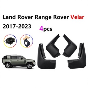 For Land Rover Range Rover Velar Evoque 2017 2025 <b>Plastic</b> Black Tire Mudguards Mud Flaps - Product Image 5