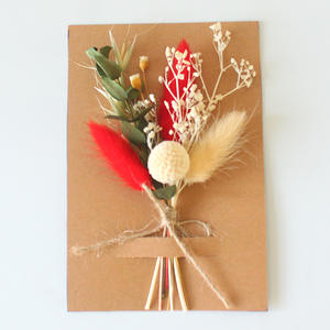 Mini Ramo Navideño con <span class=keywords><strong>Flores</strong></span> <span class=keywords><strong>Secas</strong></span> <span class=keywords><strong>de</strong></span> Pampas para Decoración <span class=keywords><strong>de</strong></span> Tarjetas <span class=keywords><strong>de</strong></span> Felicitación <span class=keywords><strong>de</strong></span> Año Nuevo, Pascua y San Valentín - Product Image 4