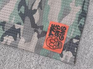 Custom Hoge Kwaliteit Heren Camo Design Crew Hals Thermische Wafel Gebreide T-Shirt Heren Oversized Boxy T-Shirt Met Lange Mouwen - Product Image 5