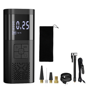 Astree 12V Portable Tire Inflator Digital Display 4 Modes Auto Shutoff LED Light Compact Car Motorcycle - Product Image 6