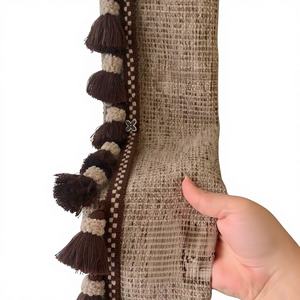 Rideau Occultant Automne en Coton et <span class=keywords><strong>Lin</strong></span>, Haute Opacité, Personnalisable, Fabriqué en Chine, pour Salon et Chambre, Tissu de Rideau à la Française - Product Image 1