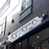 Module LED 12V 1,5W 5730 à injection, 3 puces, pour publicité