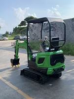 Prix Usine Terlion Mini Excavatrice Hydraulique sur Chenilles, Pompe Puissante, Moteur Koop 7KW, Garantie 1 An, Haute Efficacité 0.018m