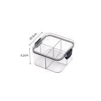 Récipient de rangement pour la cuisine en PET Organisateur hermétique pour nouilles, épices, bonbons, biscuits, bocaux à biscuits avec couvercle