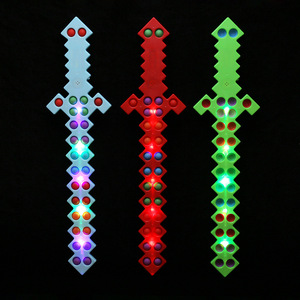 Sabre laser personnalisable avec effets sonores et lumineux, couleurs peintes, couteau laser, épée phosphorescente, jouet pour fête d'enfants - Product Image 3